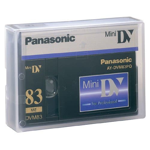 AY-DVM83PQ Professional Mini DV Tape 83min (Single Tape)