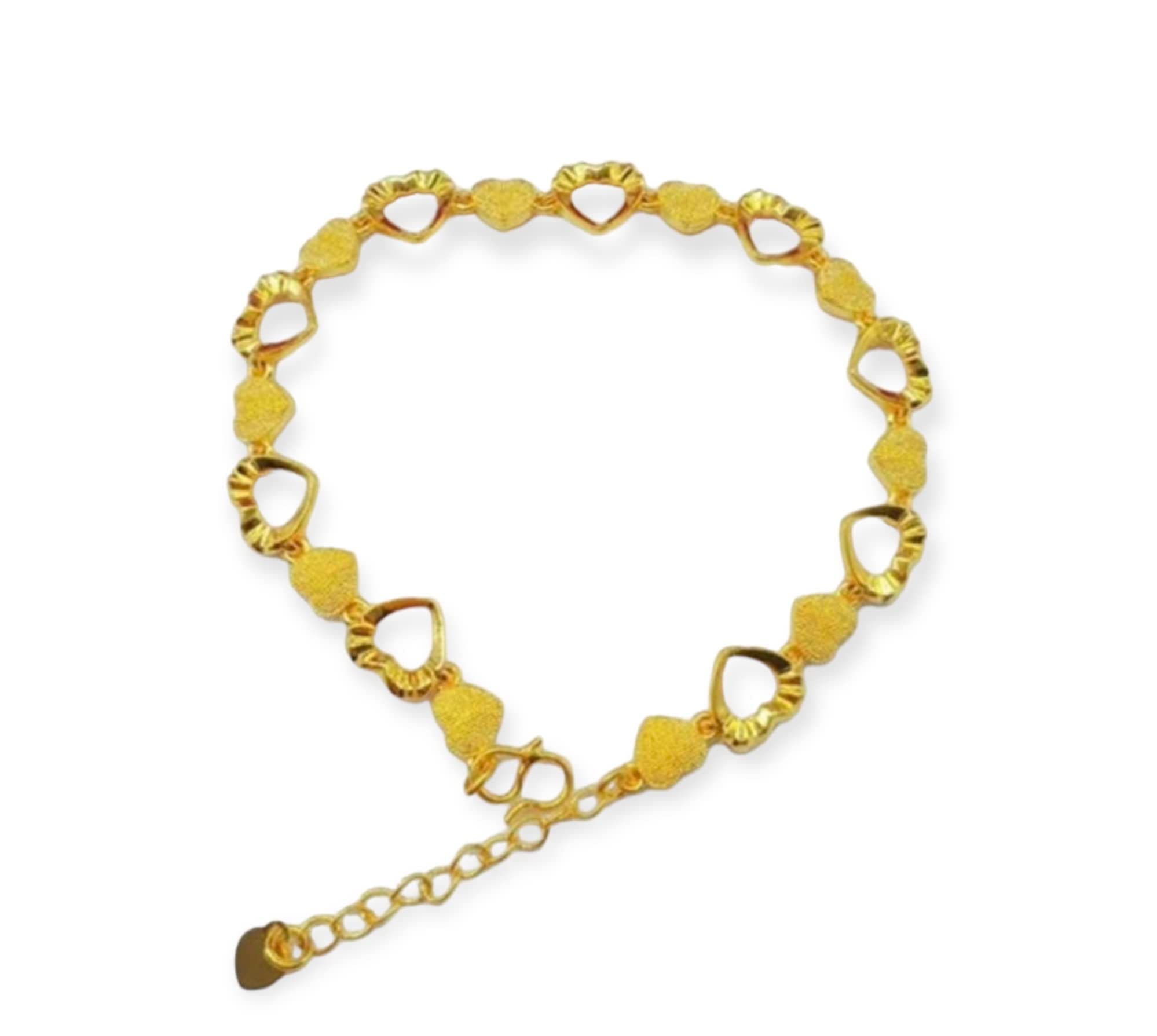 1 Pcs 18K Gold Bangle Plated Gold filled Bangles Indian Bangles Middle Eastern Jewelry Turkish bangle