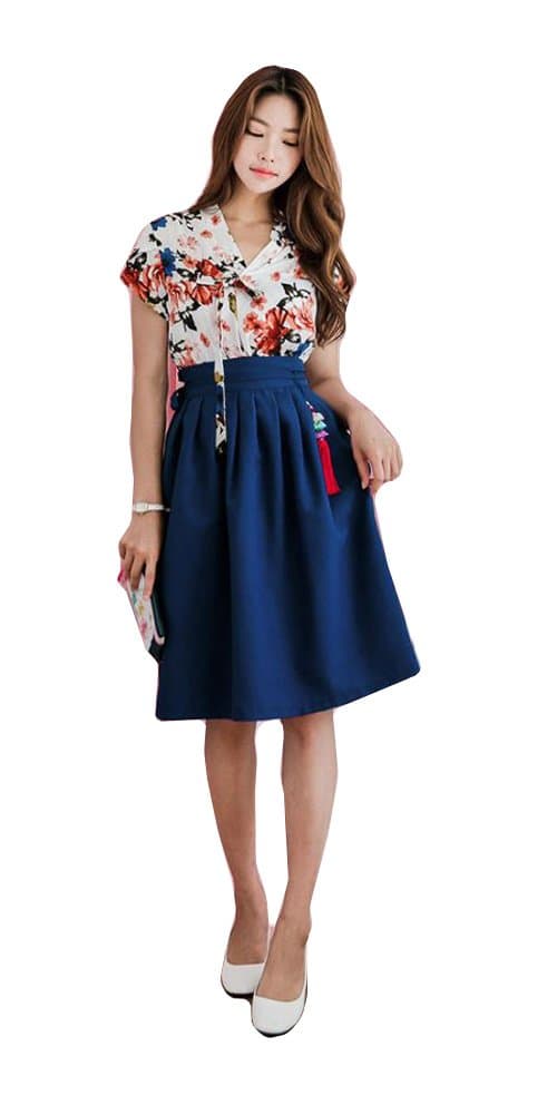 Sassy Pippi Korean Modernized Traditional Costume Modern Hanbok