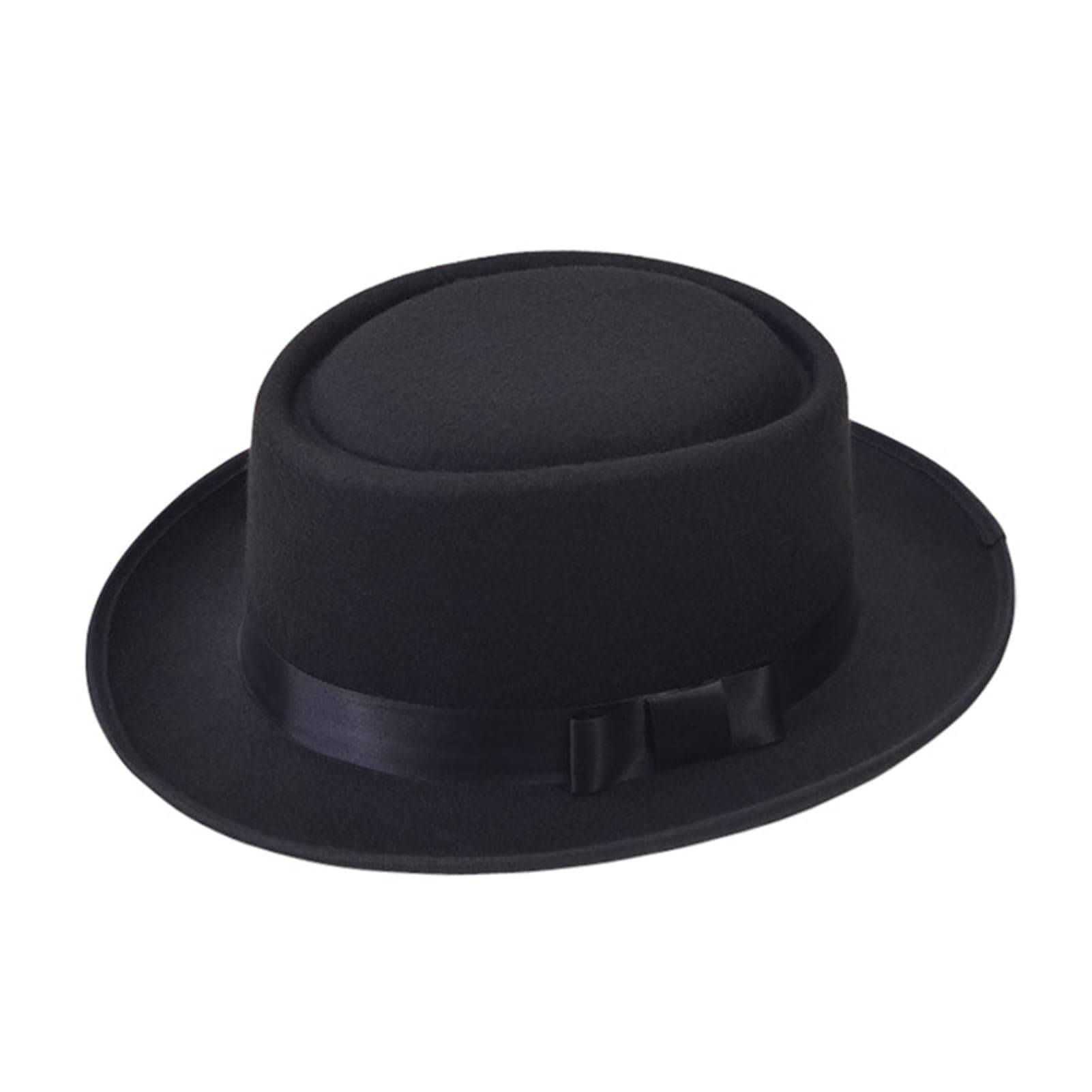 Breaking Bad Hat Wool Felt Fedora Walter White Cosplay Heisenberg Hat Pork Pie Cap for Men/Women