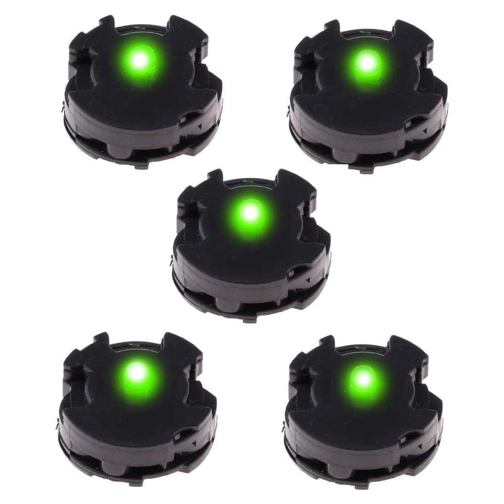 Excefore LED Units for Gundam Models Kits, 5 Pcs MG LED Unit Set for Gundam 00 MG GN-X, Light Up Certain for Gundam Models Hobby, Gift for Kids (Green)