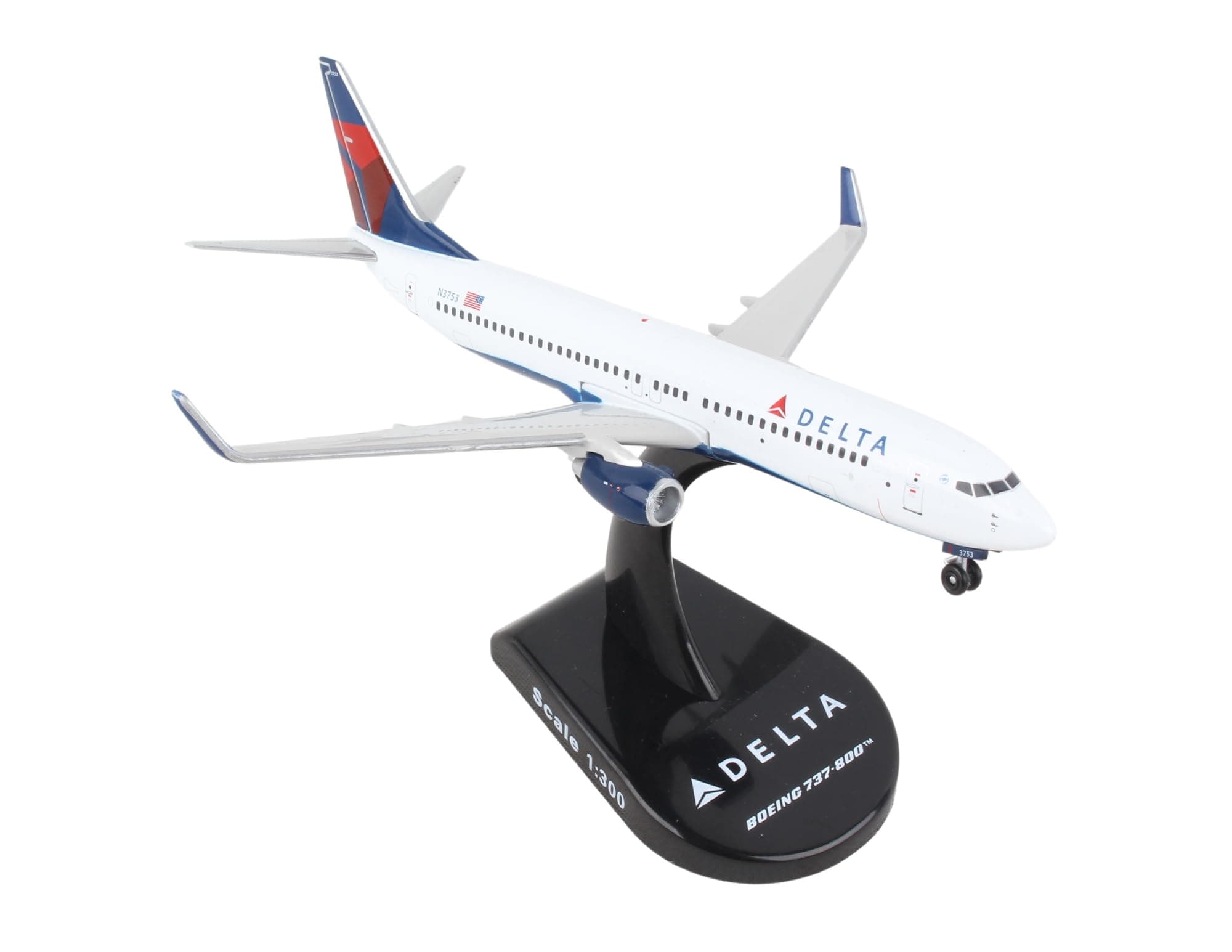 Daron Postage Stamp Delta Airlines Boeing 737-800 1/300 Scale PS5815-3