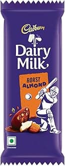 Cadbury Dairy Milk Roast Almond Chocolate Bar, 36 gram
