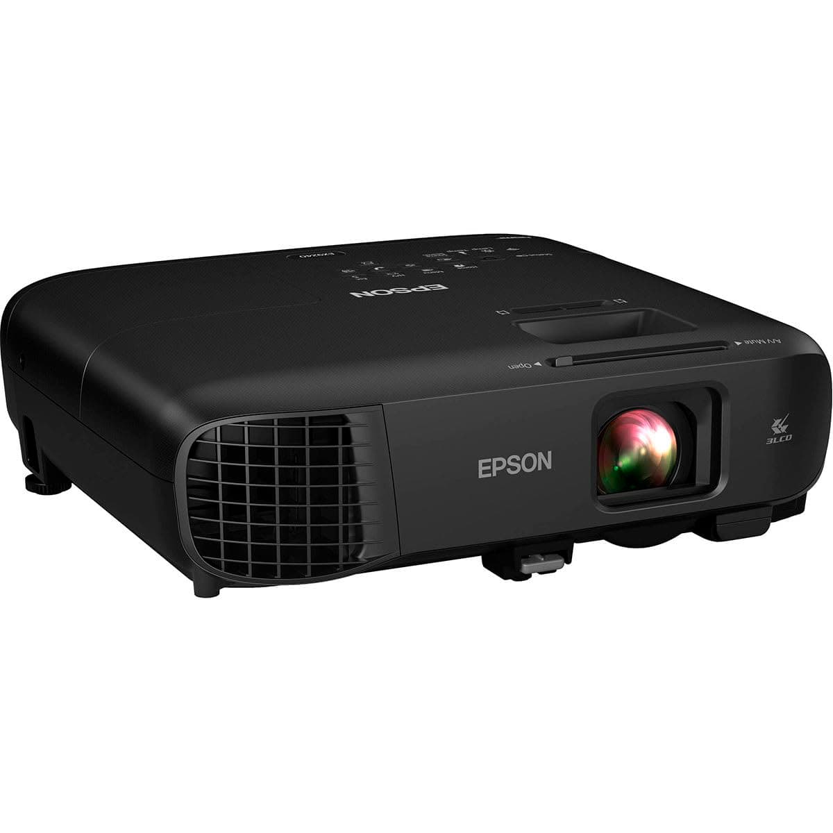 Epson Pro EX9240 3-Chip 3LCD Full HD 1080p Wireless Projector, 4,000 Lumens Color and White Brightness, 2 HDMI Ports, Built-in Speaker, 16,000:1 Contrast Ratio. Full 1-Year Limited Warranty (Renewed)