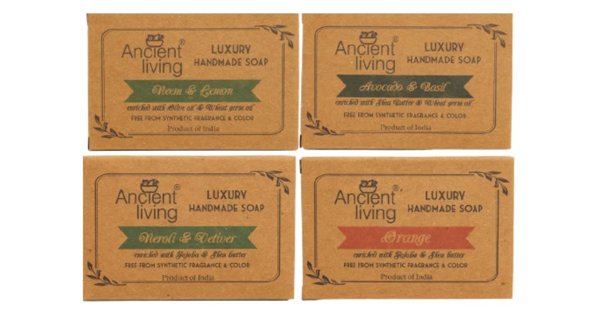 Luxury Handmade Moisturizing || Daily Use Suitable For All skin Types | natural glycerin |Men & Women | Natural & Chemical-Free - 4 Soaps - 100 gm Each