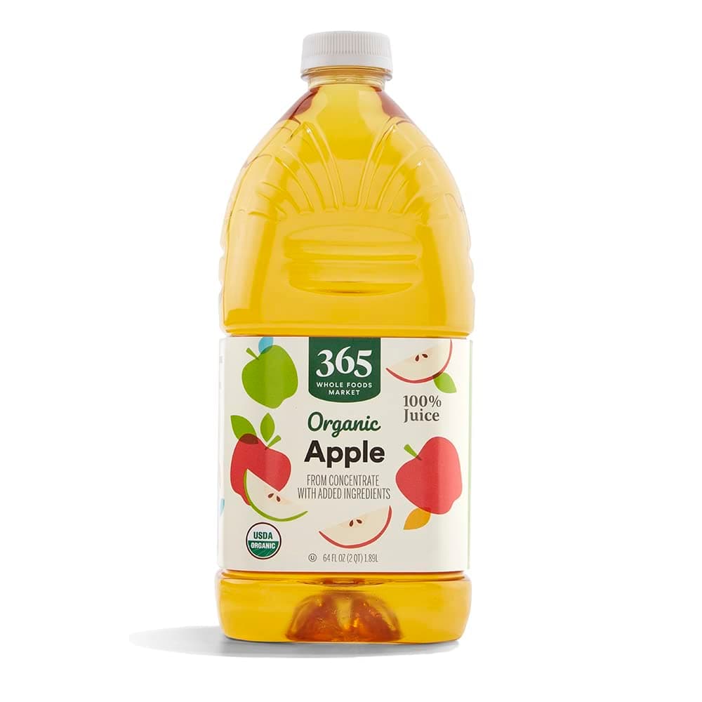 Organic Apple Juice, 64 Fl Oz