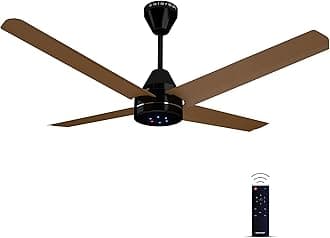 - Colorbot Stella Quad 4 Blade BLDC Ceiling Fans 1200mm | BEE 5 Star Rated | Savings up to 65% | Remote Control (Boost, Timer, LED, Reverse Mode) | 4 Years Warranty (Urban Oak)