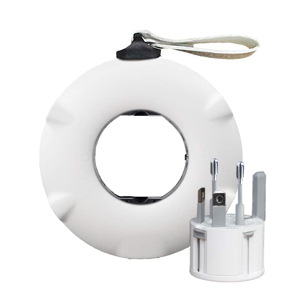 MOGICS Bagel- (White) Universal Travel Power Strip