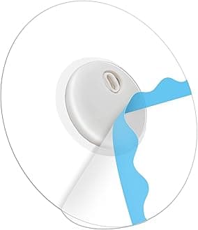 Kuruyo Freestyle Libre 3 Plasters Waterproof, 14 Days Adhesive, Skin-Friendly, Transparent, No Glue in the Centre, Pack of 60