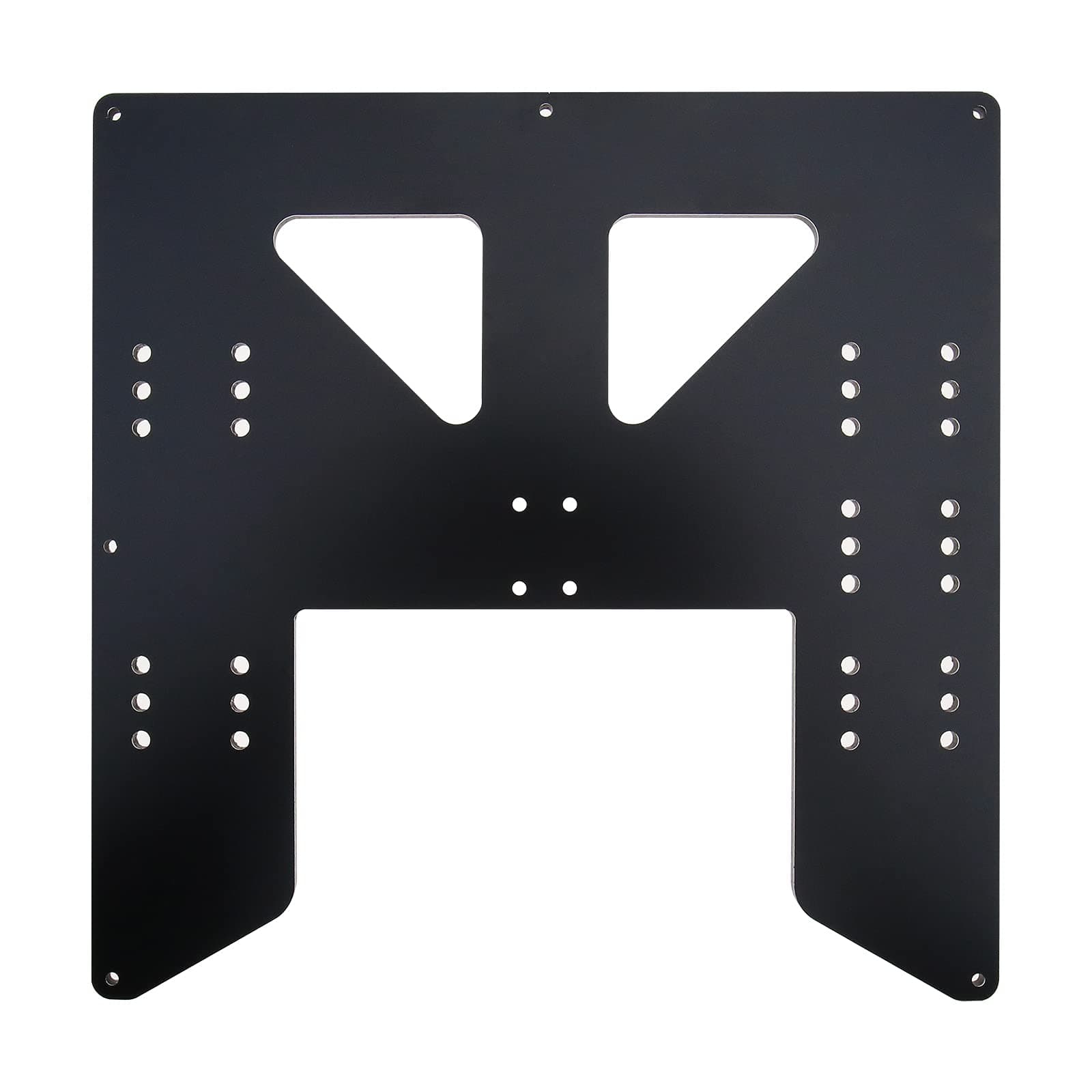 Create idea Y-Carriage Anodized Aluminum Plate Heated Bed Support 220mm x 220mm x 6mm Board for A8 A6 3D Printer Accessories Black