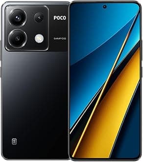Xiaomi Poco X6 5G Global Unlocked (256GB + 12GB) GSM 6.67" 64MP Triple Camera (for Tmobile Mint Tello Global) (Black)
