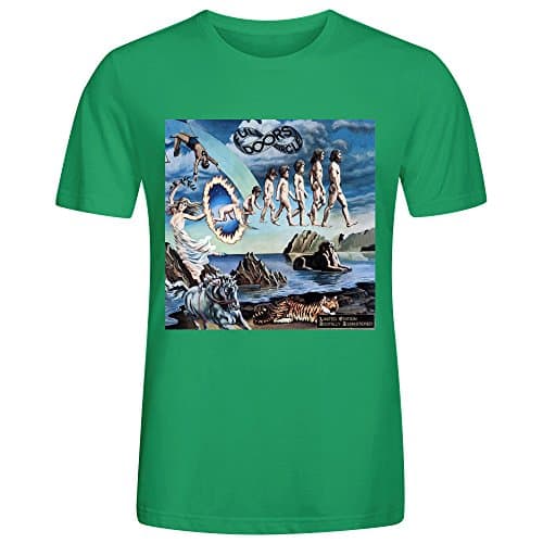 The Doors Full Circle Men's Round Neck Personal Tee Shirts Green