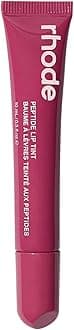 Rhode Peptide Lip Tint, Sheer Color and Hydrating Finish, 3 fl oz, 10ml (Raspberry Jelly)