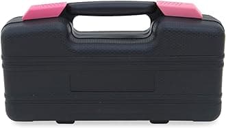 39-Piece Household Tools Kit Essential Home Repair Set with Plastic Toolbox Ideal for College Students, Home Use & More