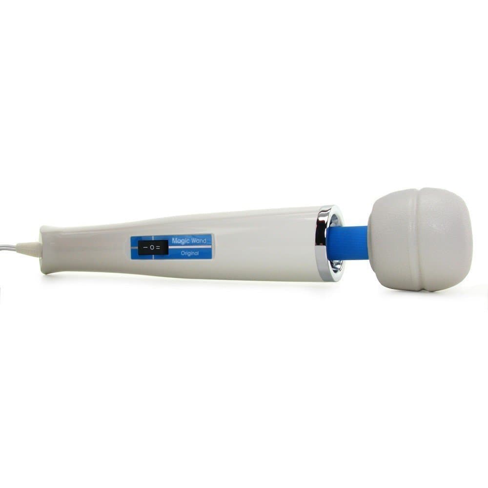 Extraordinary Deep Penetrating Extreme Clitoral Stimulating Multi Speed Vibrating Magic Wand (White) Mind-Bendingly Powerful Orgasm Machine - Comes With Bonus .5 oz Lube!