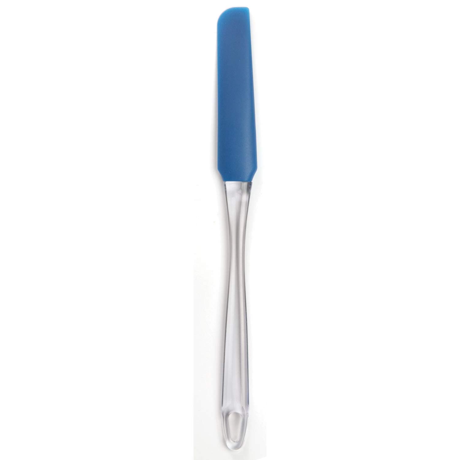 Silicone Jar/Icing Spatula, Blue, 10.5in/26.5cm, As Shown