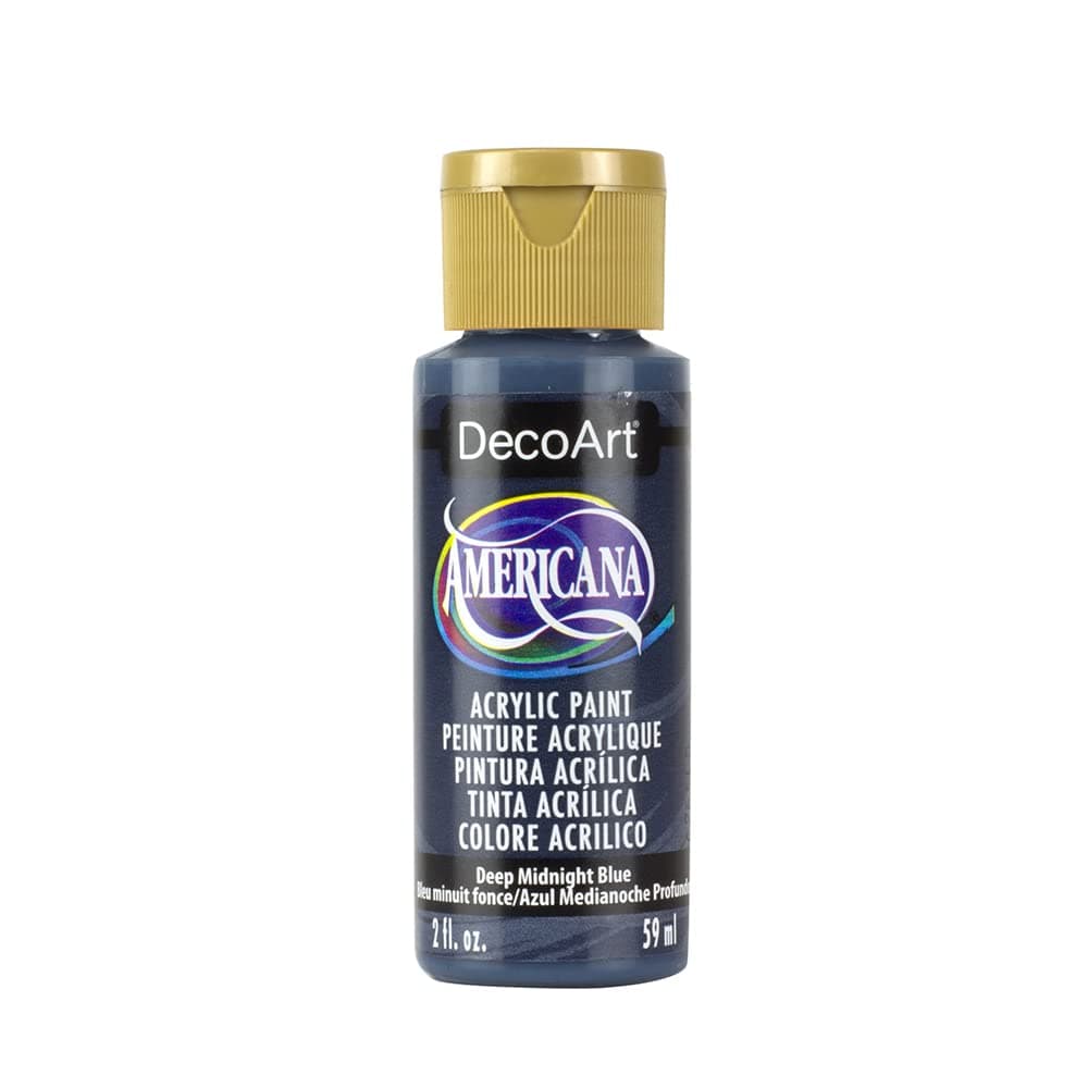 Americana Acrylic Paint, 2-Ounce, Deep Midnight Blue