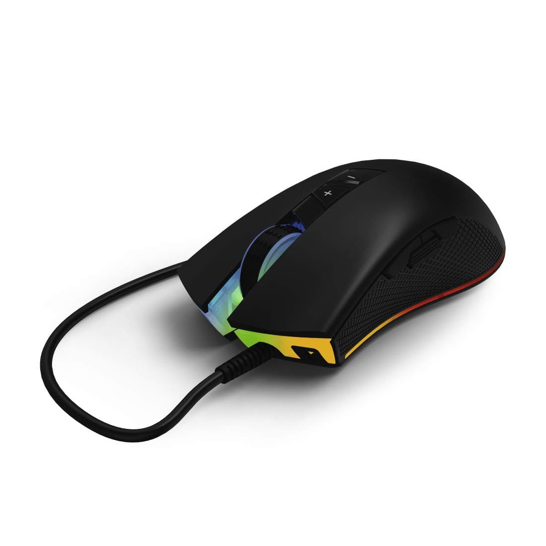 uRage | Reaper 10K Gaming Mouse | 10, 000 DPI | Adjustable RGB LEDs | Black/ Multicoloured