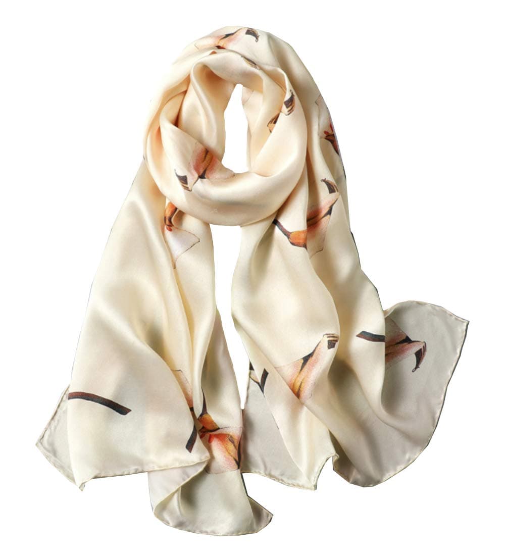 Long Silk Scarves