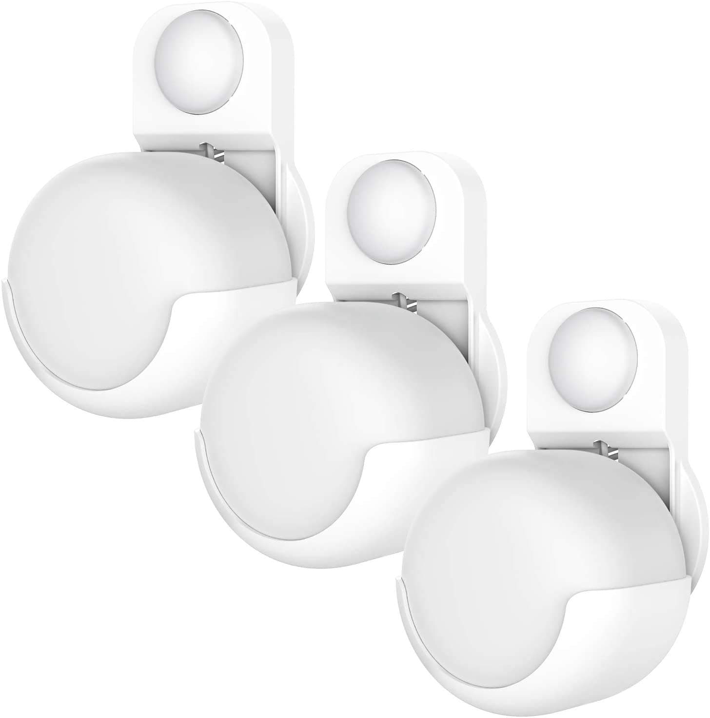 Smart Home Outlet Wall Mount Only for Google Nest WiFi Router(2nd Generation) - Easy Installation and No Cord Clutter Holder Bracket for Google 4x4 AC2200 Nest Mesh Wi-Fi Router (3-Pack)