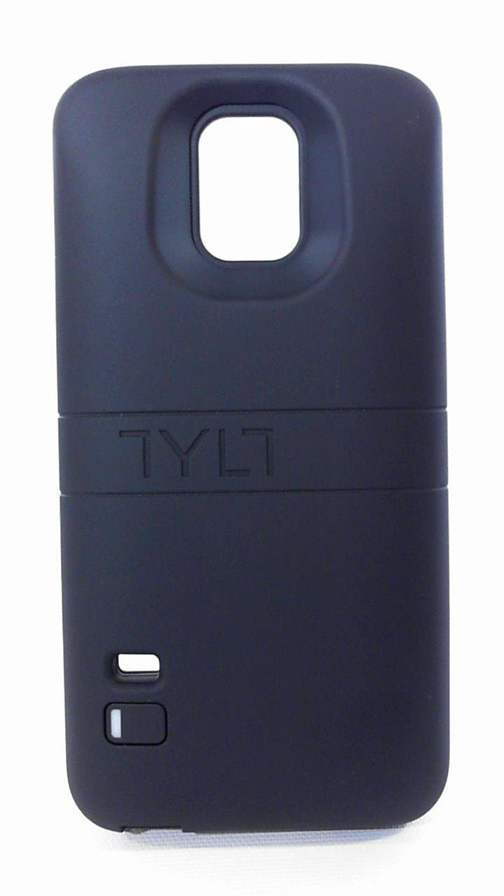 Tylt Energi Sliding Power Case for Samsung Galaxy S5, Black/Blue