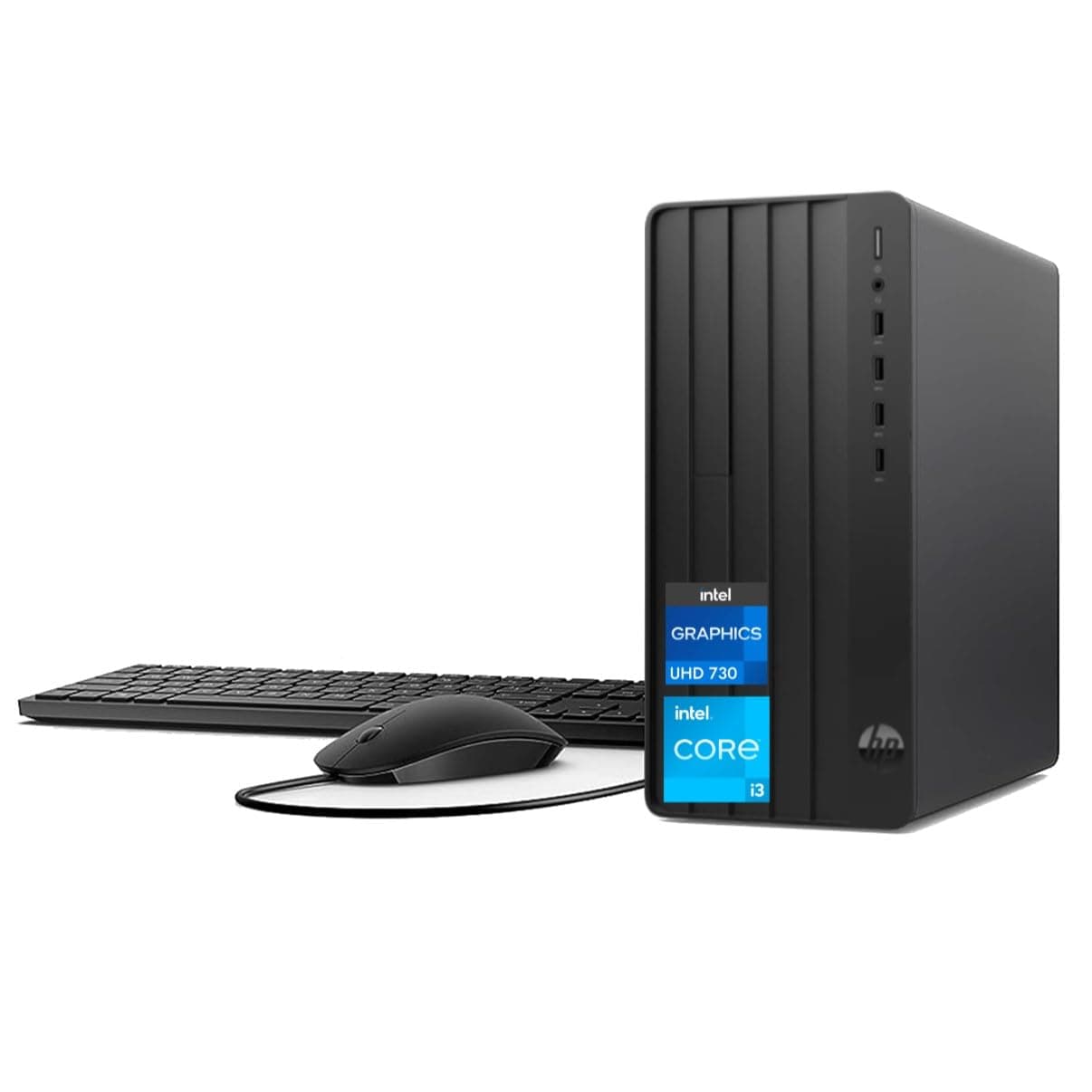 Pro Tower 290 G9 Business Desktop, 13th Gen Intel 4-Core Processor (Beats Core i7-9700), 16GB RAM, 256GB PCIe SSD + 1TB HDD, 2-Monitor Support 4K, HDMI, VGA, Wi-Fi, Windows 11 Pro