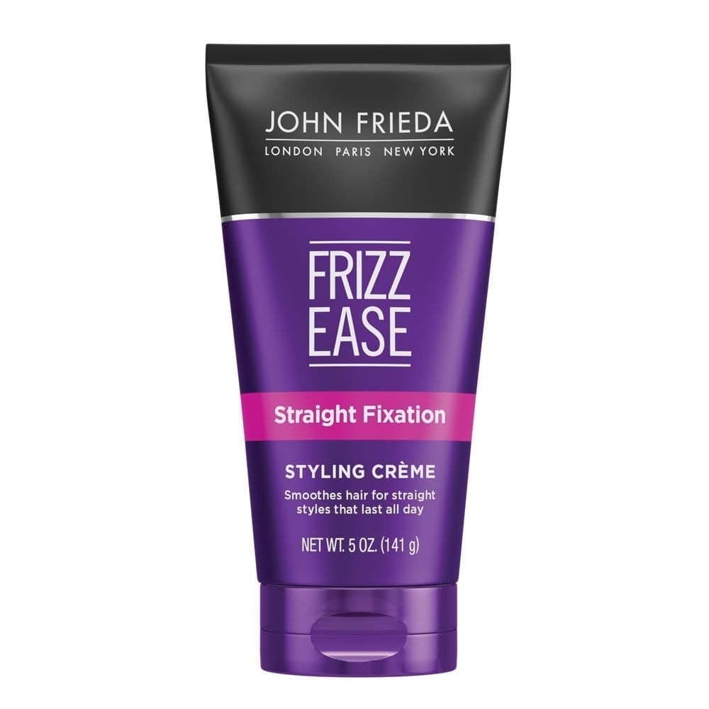 John Frieda Frizz-Ease Straight Fixation Styling Creme 5 oz (Pack of 4)