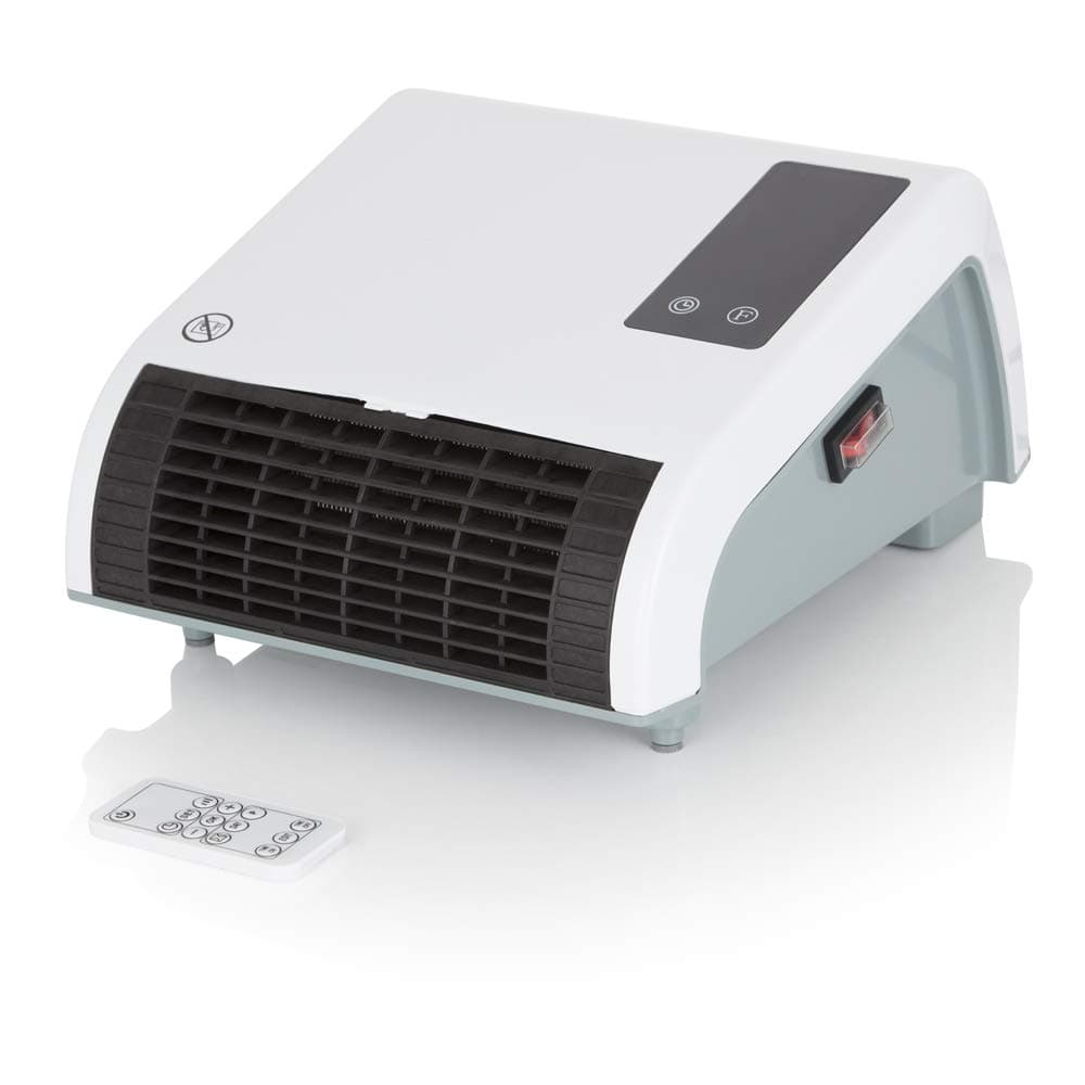 Warmlite WL44015 Digital 2 KW Wall Mounted Down Flow Heater with Remote Control and Turbo Fan, White