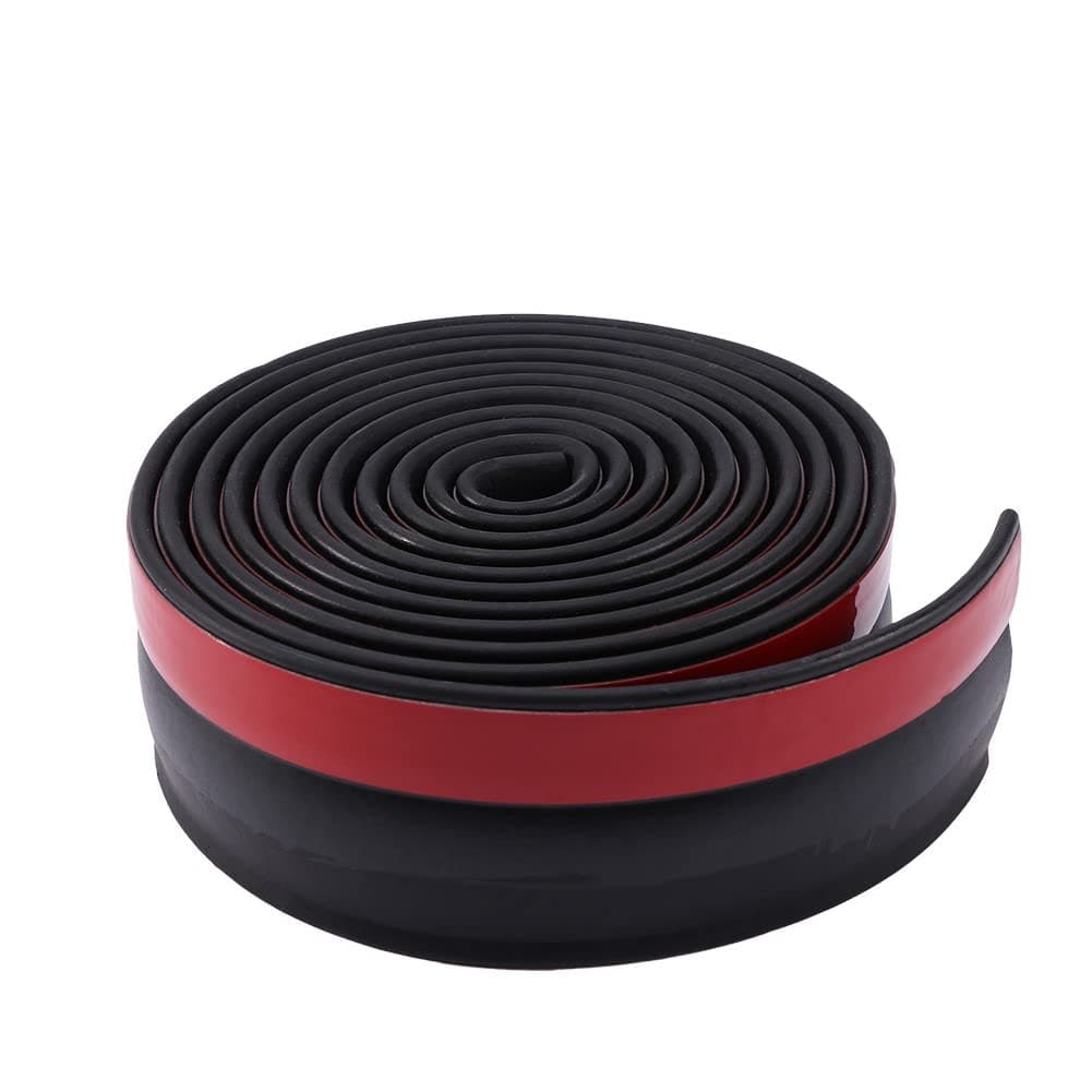 Garage Door Bottom Seal Strip, Replacement Rubber Seal, Self-Adhesive Versatile, Complete Seal Strip to Cover the Bottom of the Door, 3m
