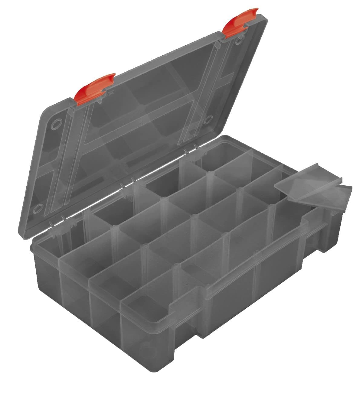 Fox rage stack 'N' store lure box, 16 compartments, large, deep, 356 mm x 220 mm x 80 mm