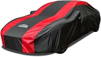 Heavy Duty Waterproof Car Cover for Automobilies, Outdoor All Weather Full Exterior Covers Windproof Rain Snow Sun Dust Heat UV Protection, Universal Fit for Sedan (198-203 inch)