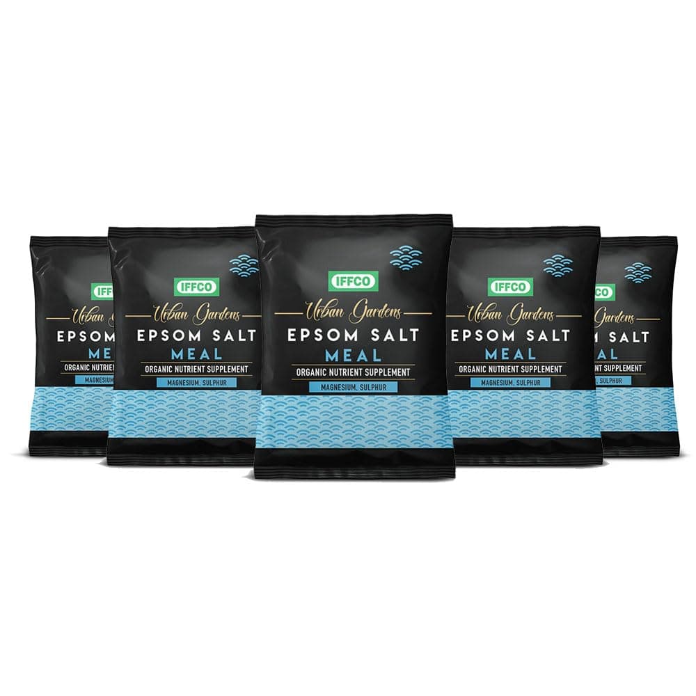 IFFCO Urban Gardens - Epsom Salt 4.5 Kg - Organic Source of Magnesium Sulphate for Plants and Home Garden - Water Soluble Powder