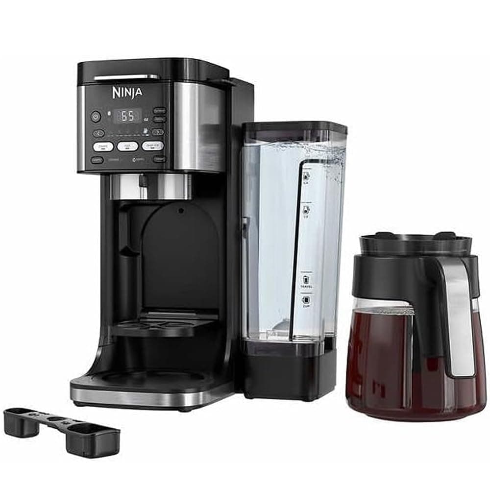 Ninja (Refurbished CFP105 DualBrew Hot & Iced Coffee Maker Black (Renewed)