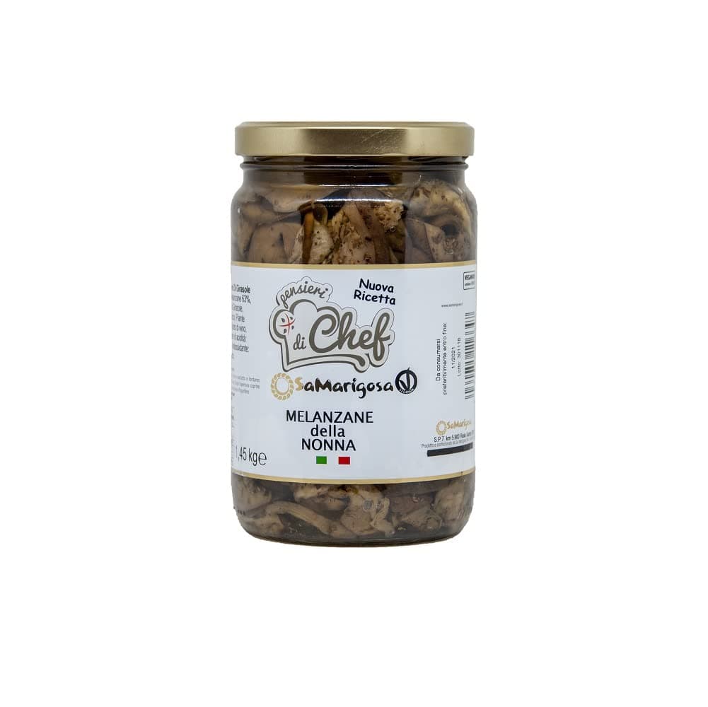 Grandma's aubergines jar 1450 g