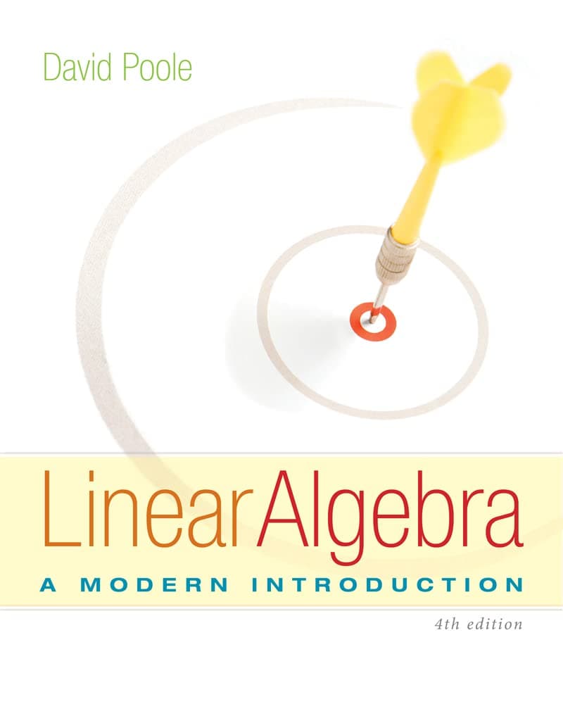 Cengage Learning Linear Algebra: A Modern Introduction
