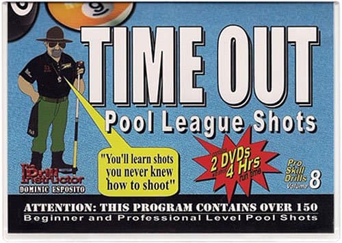 Pro Skill Drills - Time Out Pool League Shots DVD - Vol. 8