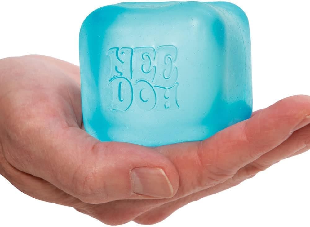 Nice Cube Nee Doh Stress Ball - Sensory Toys, Needoh Fidget Toys, Anxiety & Stress Relief, Sensory Balls, Non-Toxic Dough Material