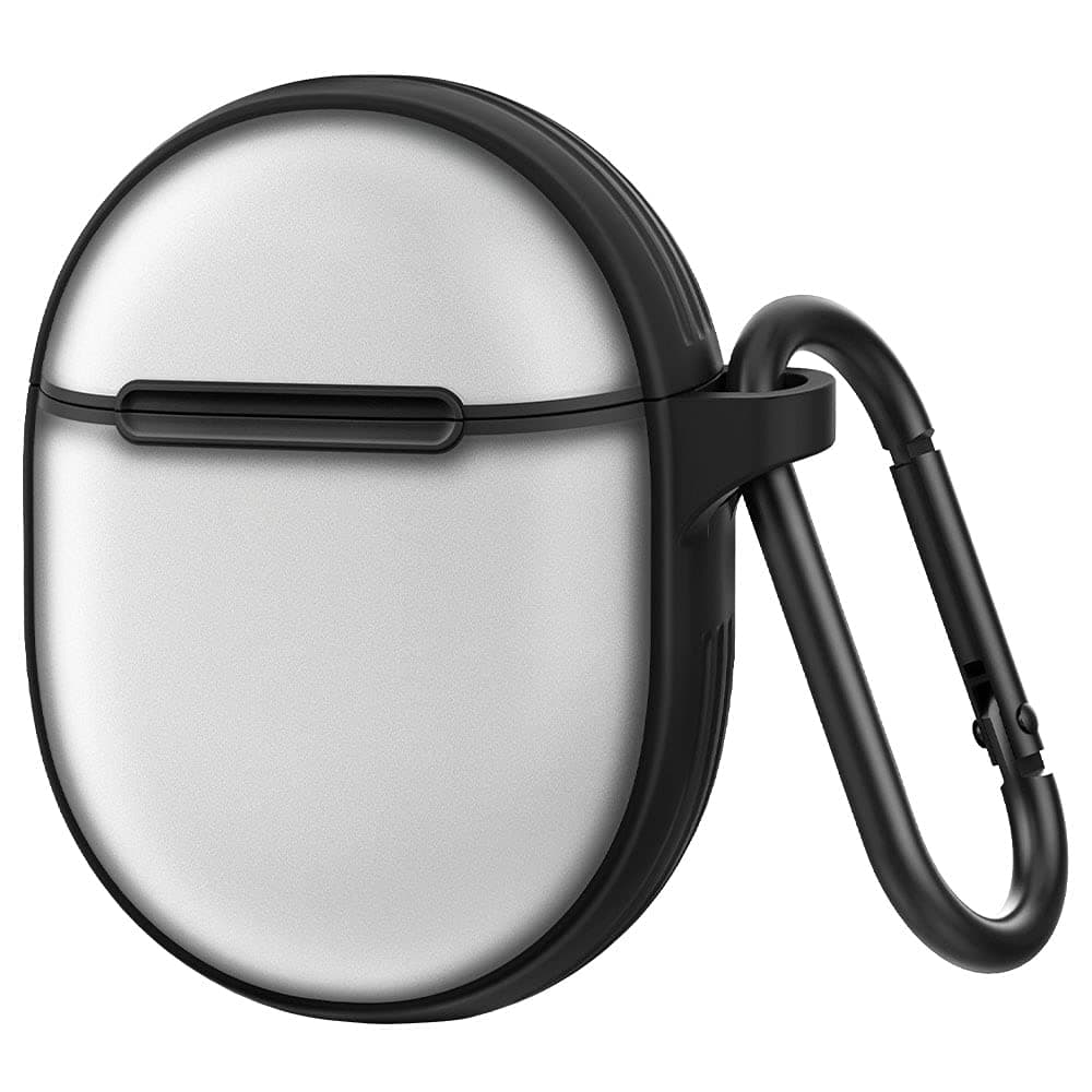 Cyrill Spigen [Color Brick Collection] Pixel Buds 2 / Buds A Cover Case, Matte Protective Smoke Cover for Pixel Buds A/Buds 2 - Black