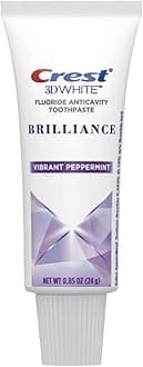 Crest 3D White Fluoride Anticavity Toothpaste 0.85 oz (Pack of 10)