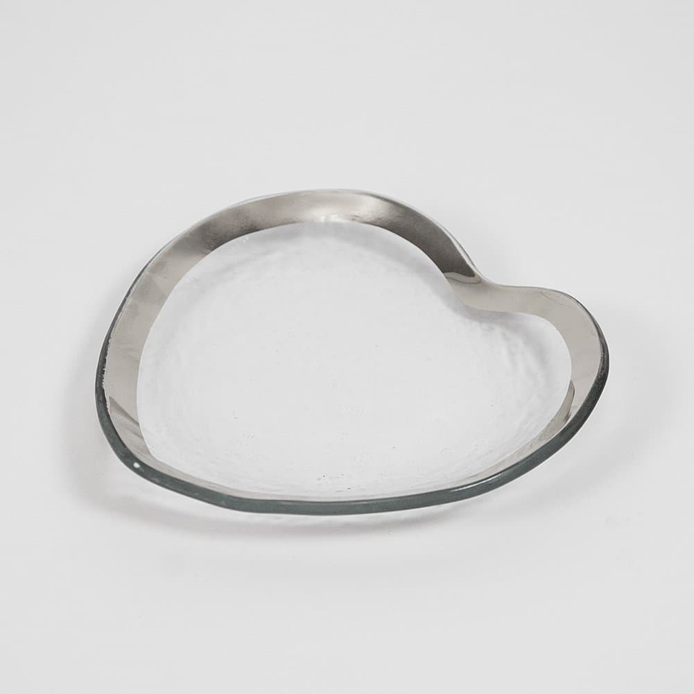 Annieglass 7" Heart Plate - Hearts Collection