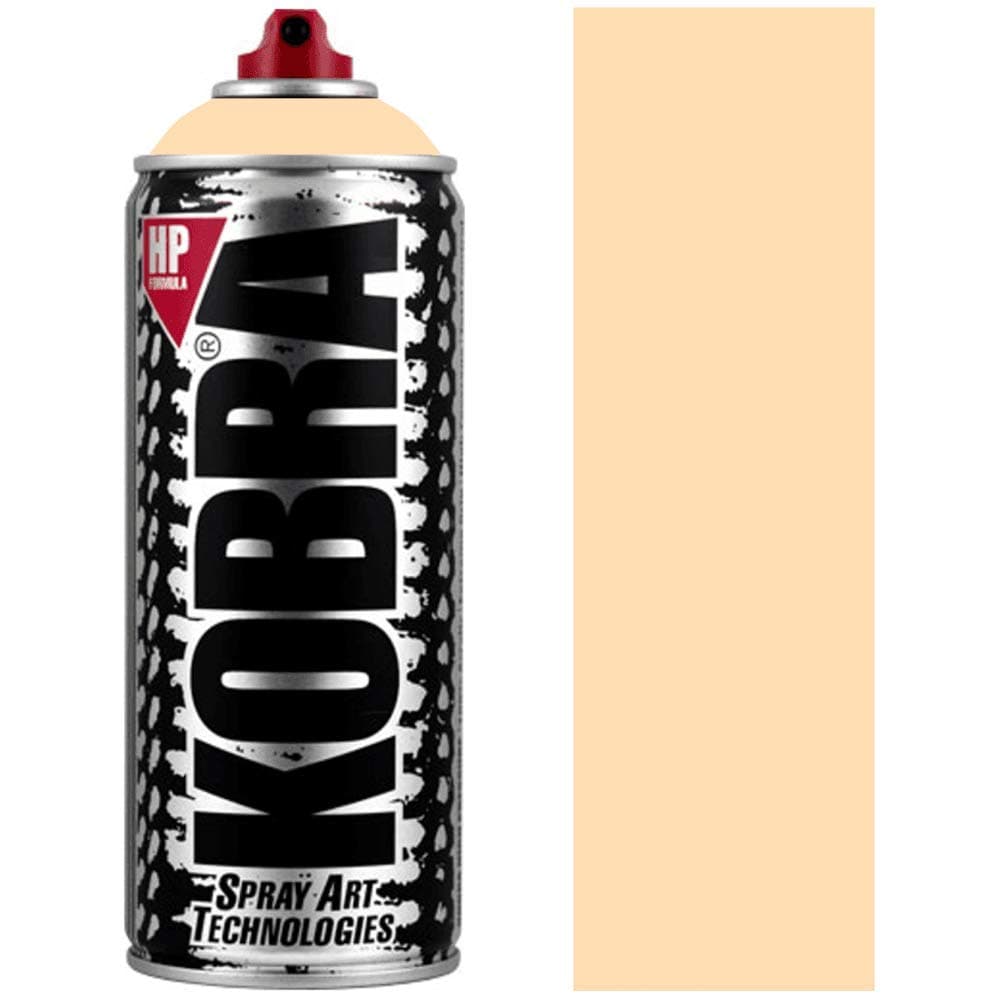 KOBRA HP High Pressure Spray Paint 400ml Can – Professional Grade 100% Acrylic Formula with Matte Finish for Graffiti, Street Art, Crafts & Multi-Surface Use (710 Baby Ass)