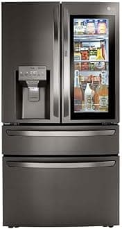 LG 23 cu. ft. Smart wi-fi Enabled InstaView™ Door-in-Door® Counter-Depth Refrigerator with Craft Ice™ Maker