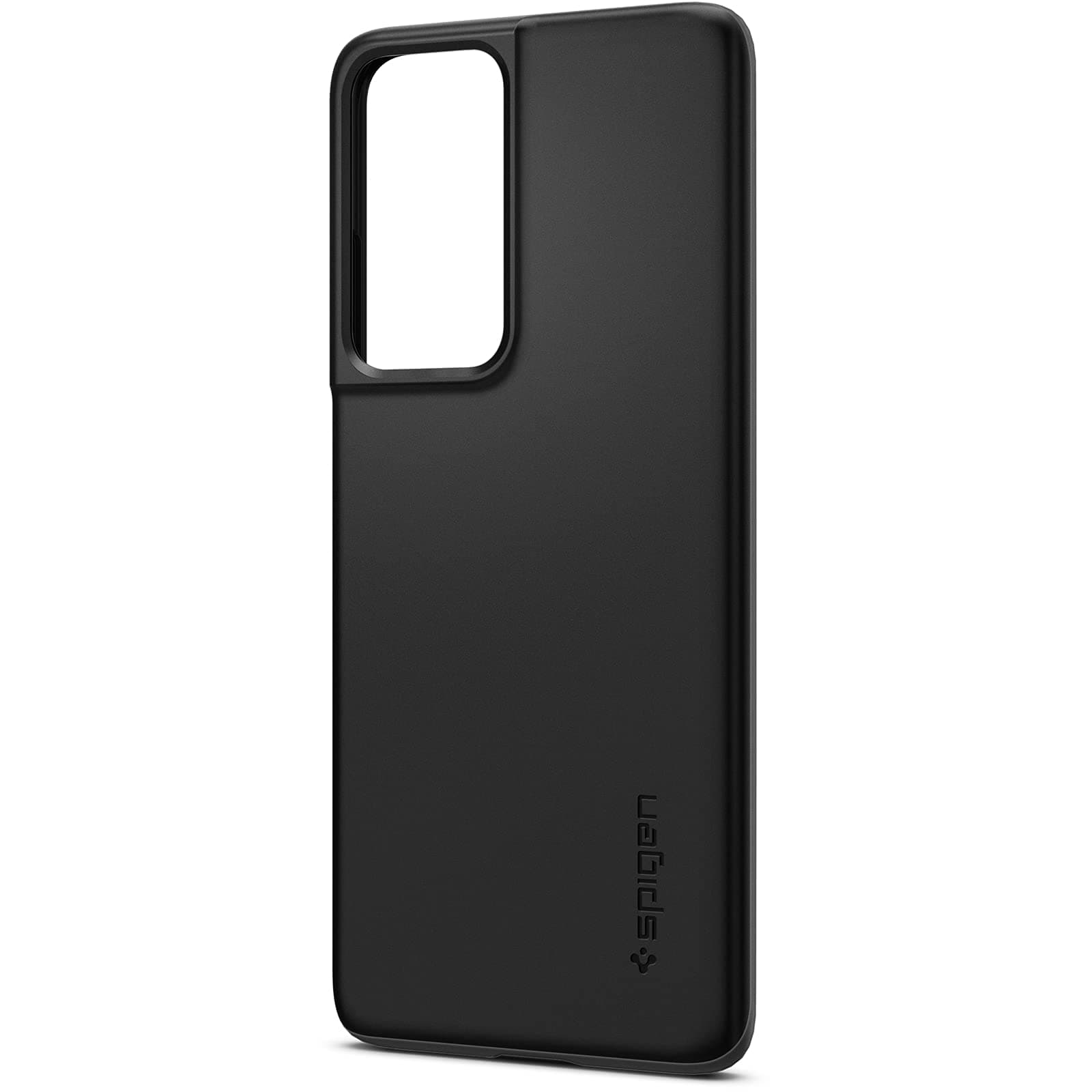 Thin Fit for Samsung Galaxy S21 Ultra 5G Case, Galaxy S21 Ultra 5G Back Cover (2021) - TPU+Poly Carbonate｜Black