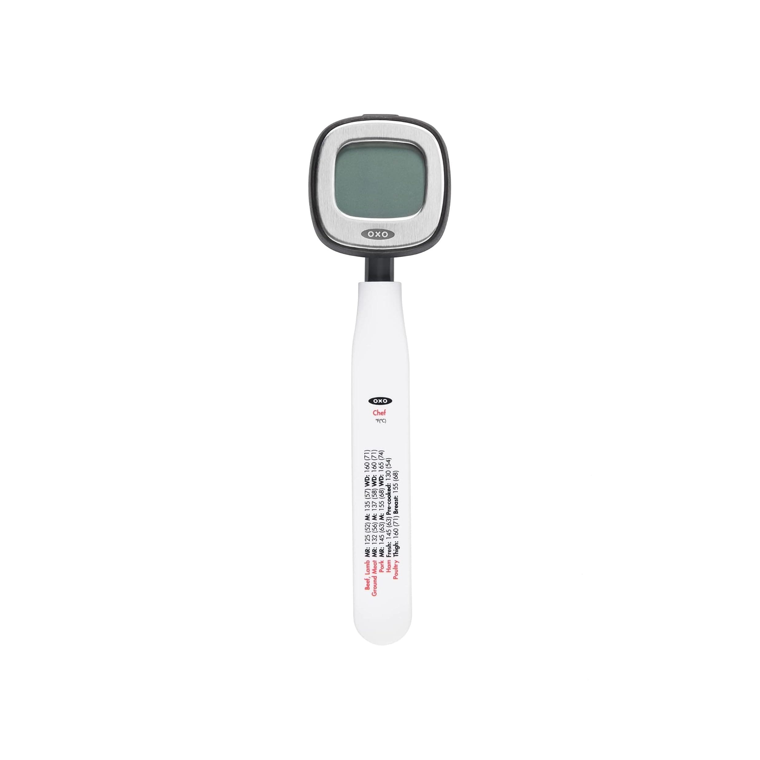 Good Grips Chef's Precision Digital Instant Read Thermometer, Metallic Black, 25.4 x 10.9 x 1.8 cm