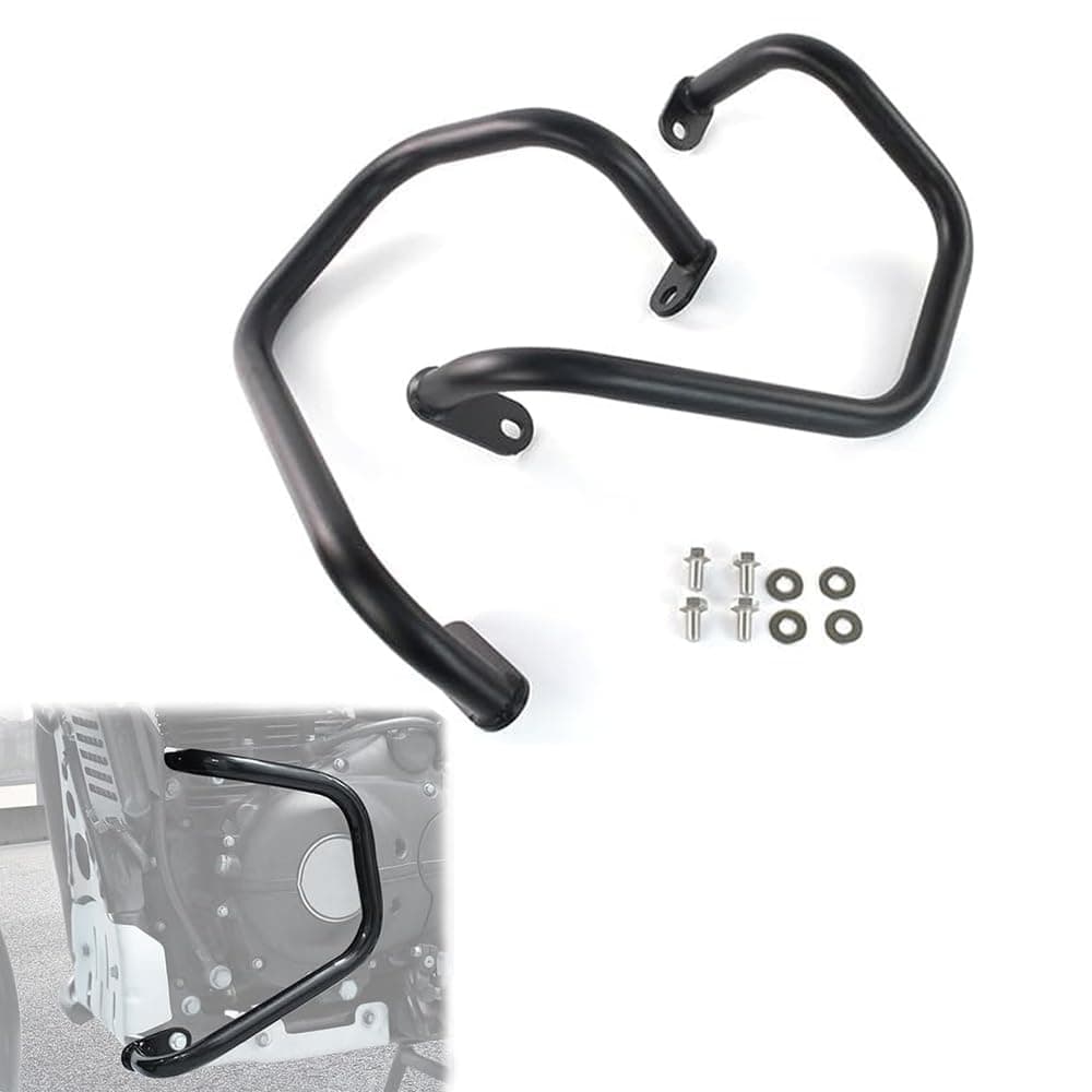 - Engine Guard Crash Bar Compatible with Royal Enfield Himalayan 2016-2023, Scram 411 2022-2024 Motorcycle Engine Highway Bumper Protector