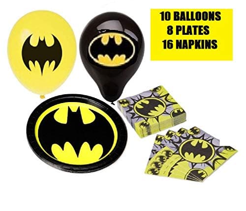 FAT CAT SALES SUPERHERO BATMAN PARTY PACK