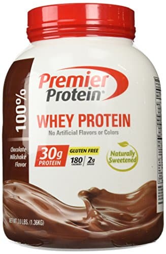 Premier Protein Whey Powder, Chocolate Milkshake, 3.0 Pound