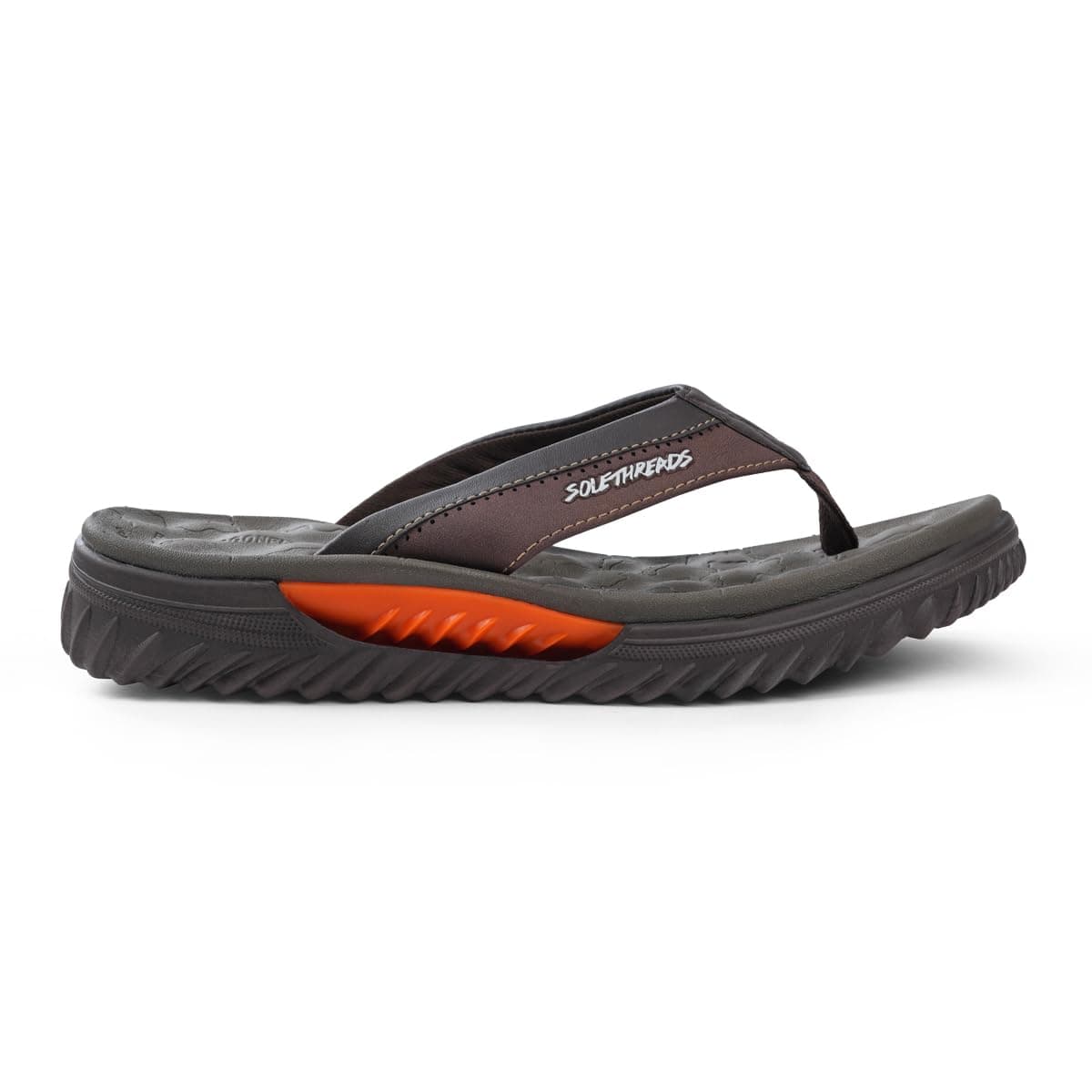 SOLETHREADS SKYCRUISER | Classy | Comfortable | Ultra-Light | Shock Absorbent | Bounce Back Technology | Water-resistant | Slippers | Flip Flops for Men