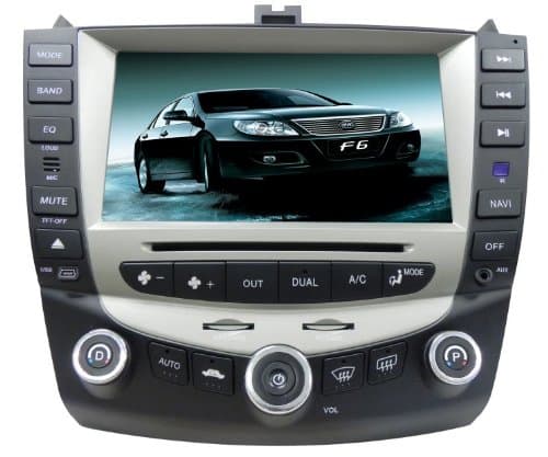 Pioeneer Intelligent In Dash Navigation For (2003-2007) Honda Accord 6-8 Inch Touchscreen Double-DIN Car DVD Player & In Dash Navigation System,Navigator,Build-In Bluetooth,Radio with RDS,Analog TV, AUX&USB, iPhone/iPod Controls,steering wheel control, rear view camera input