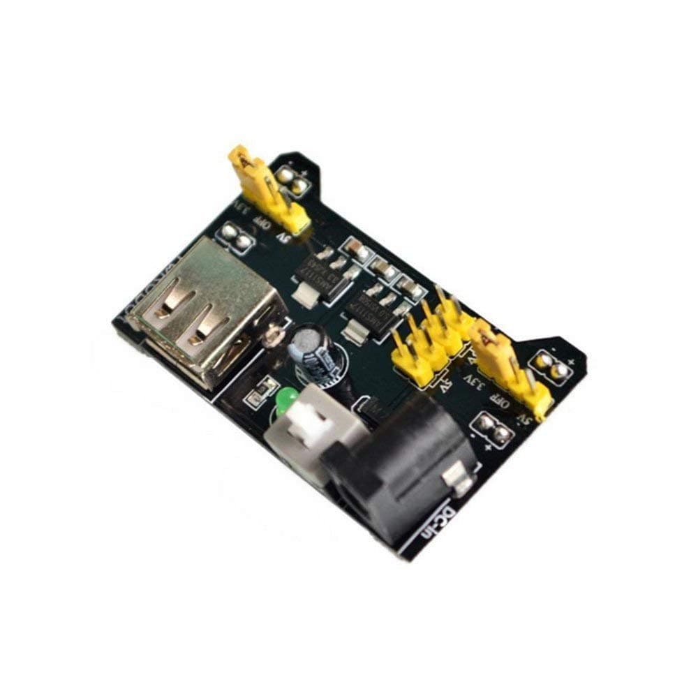 MB102 Breadboard Power Supply Module 3.3V/5V for Arduino Board Solderless Breadboard